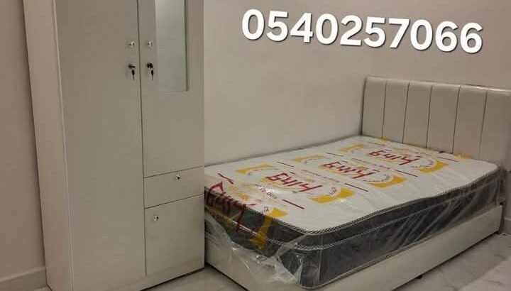 مجاني التوصيل والتركيب بالرياض سرير نفر مع المرتبه ٢٧٥ريال