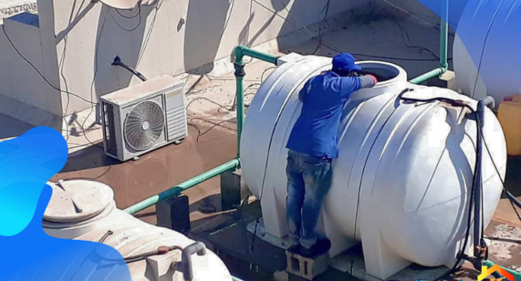 شركة التنفيذ، كأفضل شركة تنظيف خزانات بالرياض، الحلول الجذرية لضمان عودة مياهك لنقائها الطبيعي